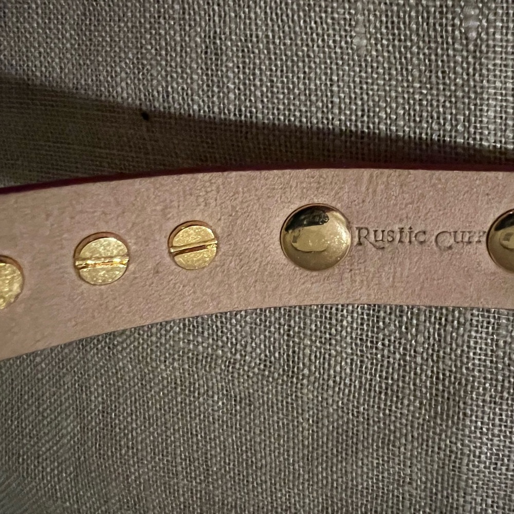 Rustic Cuff Red Logo button bracelet - Picture 5 of 8